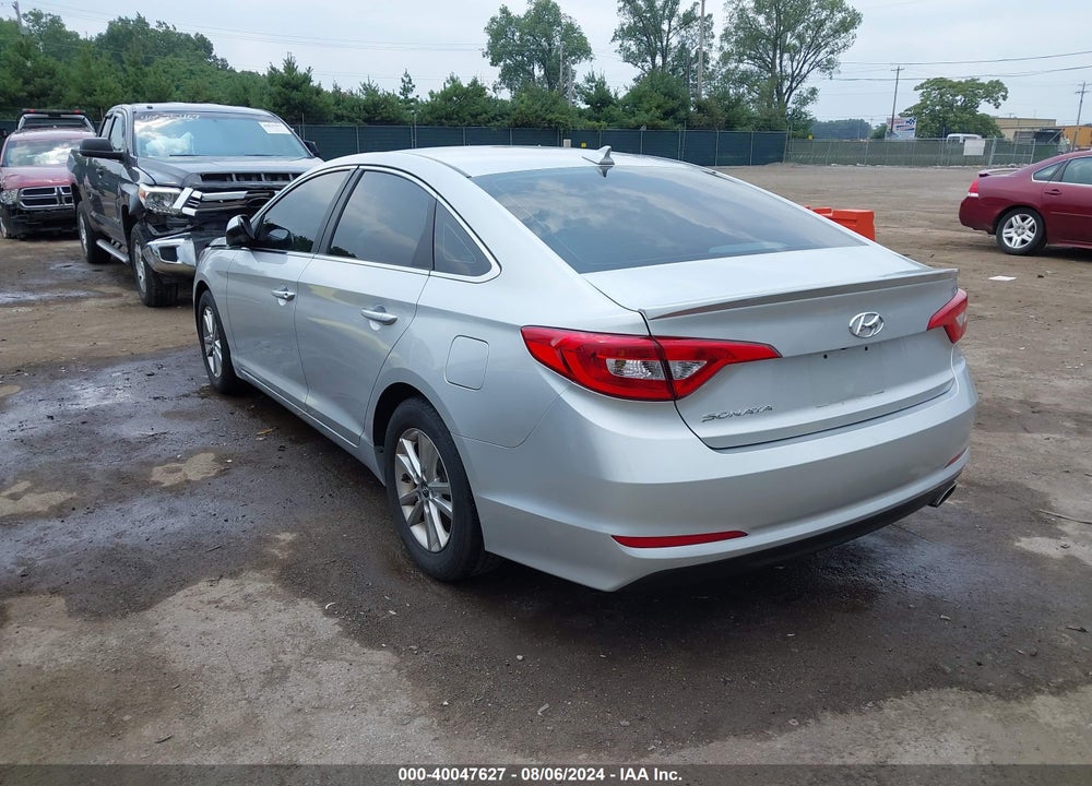 2016 HYUNDAI SONATA SE VIN: 5NPE24AFXGH386353