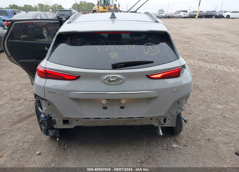 2022 HYUNDAI KONA LIMITED VIN: KM8K53A37NU805624