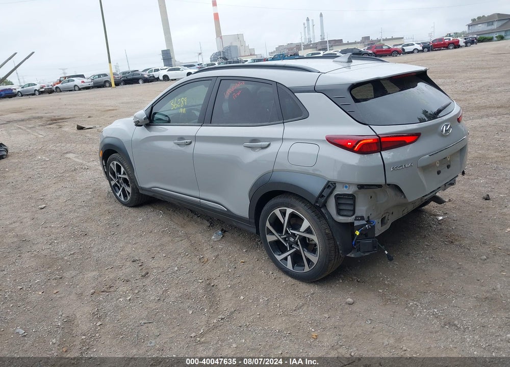2022 HYUNDAI KONA LIMITED VIN: KM8K53A37NU805624