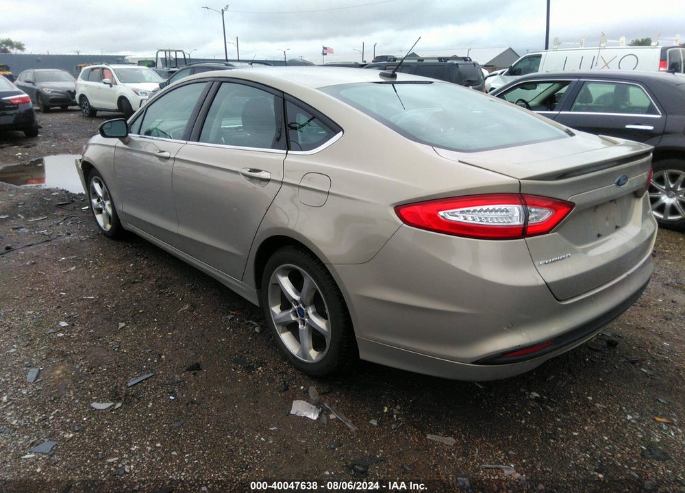 2016 FORD FUSION SE VIN: 3FA6P0H78GR177984