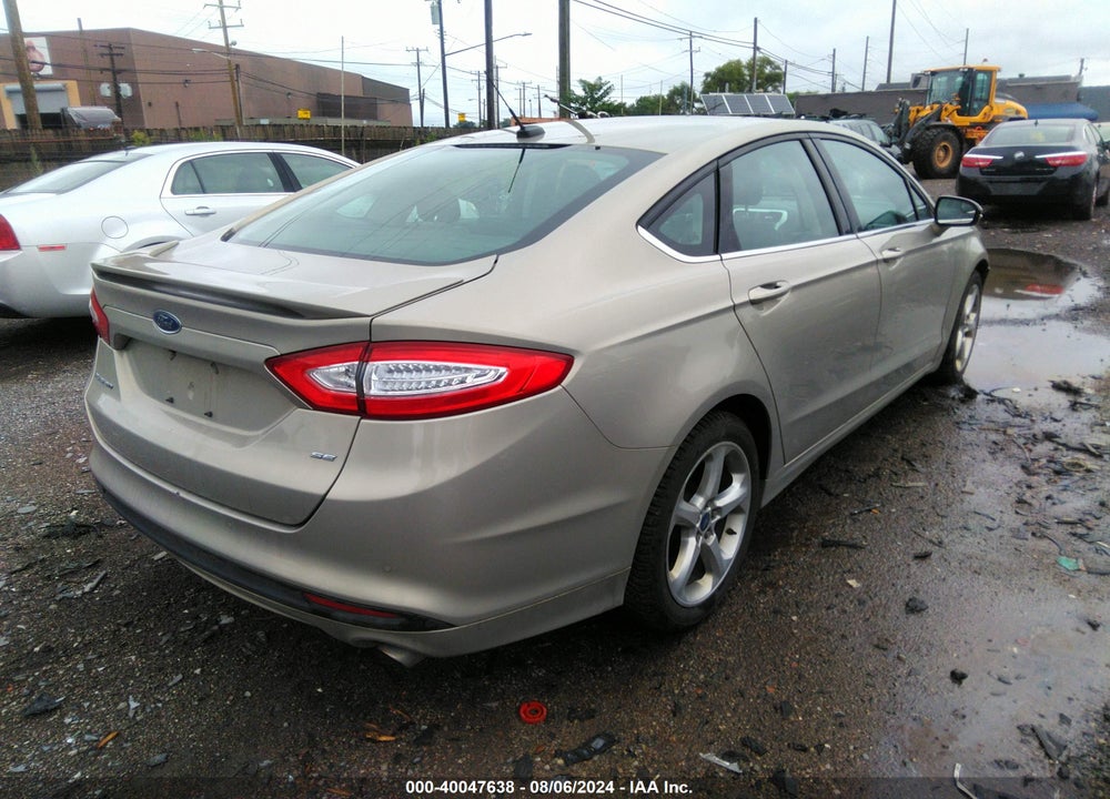 2016 FORD FUSION SE VIN: 3FA6P0H78GR177984