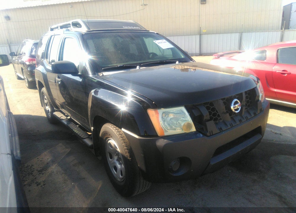 2006 NISSAN XTERRA X VIN: 5N1AN08UX6C535322