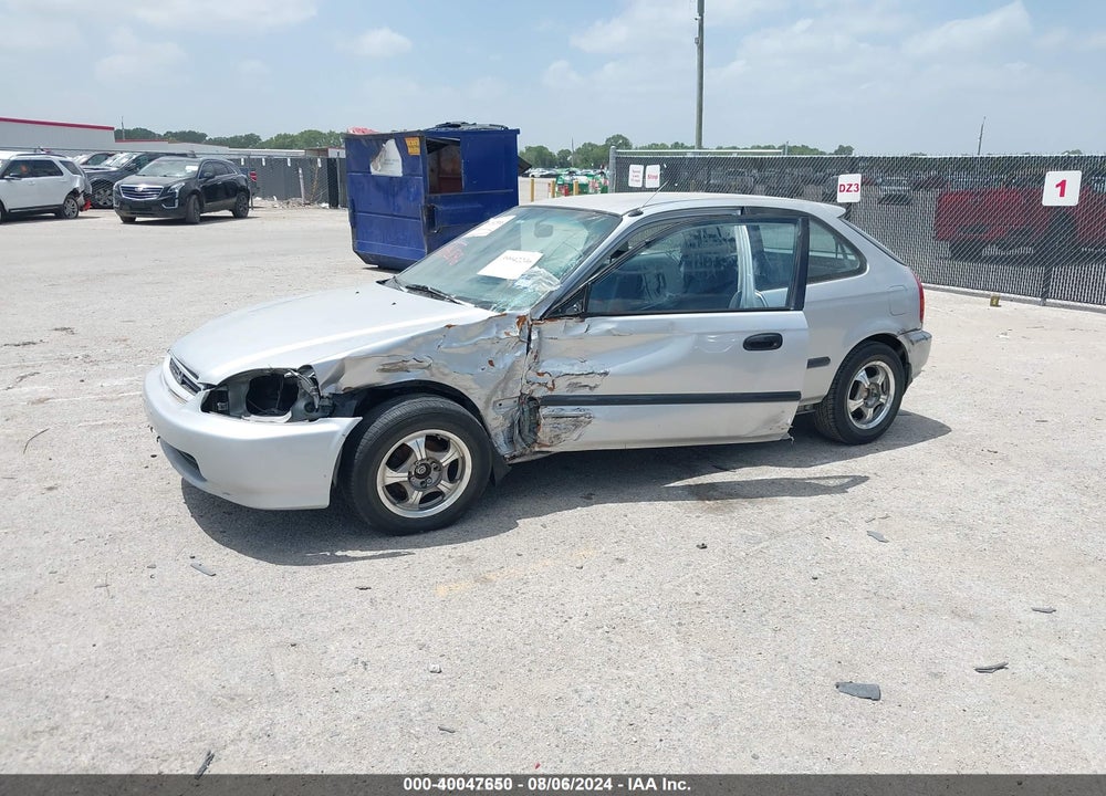 1997 HONDA CIVIC DX VIN: 2HGEJ6346VH119938