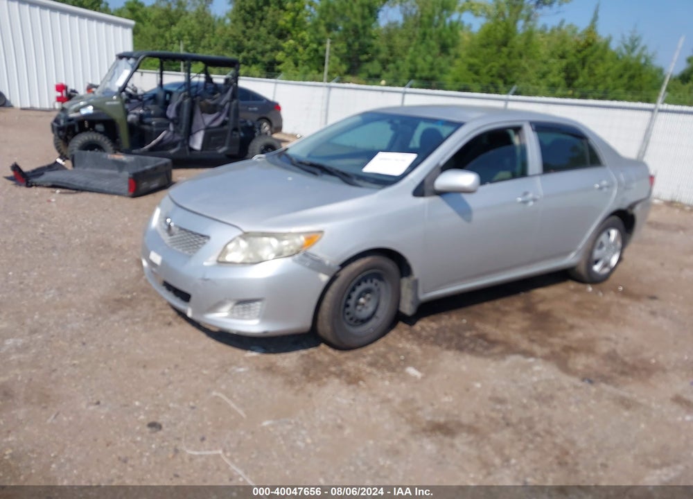 2010 TOYOTA COROLLA LE VIN: 2T1BU4EE8AC518972