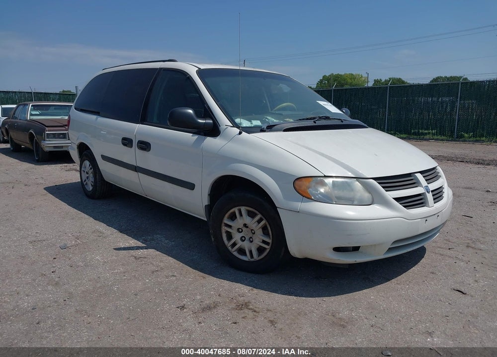 2005 DODGE GRAND CARAVAN SE VIN: 1D4GP24R85B180714