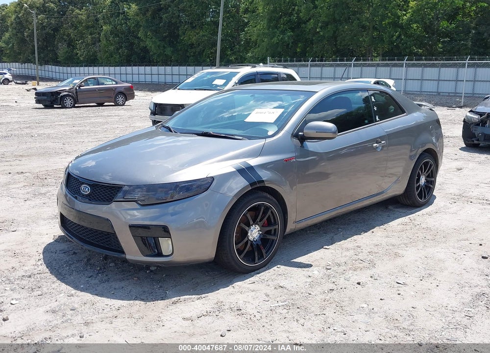 2012 KIA FORTE KOUP SX VIN: KNAFW6A33C5552634