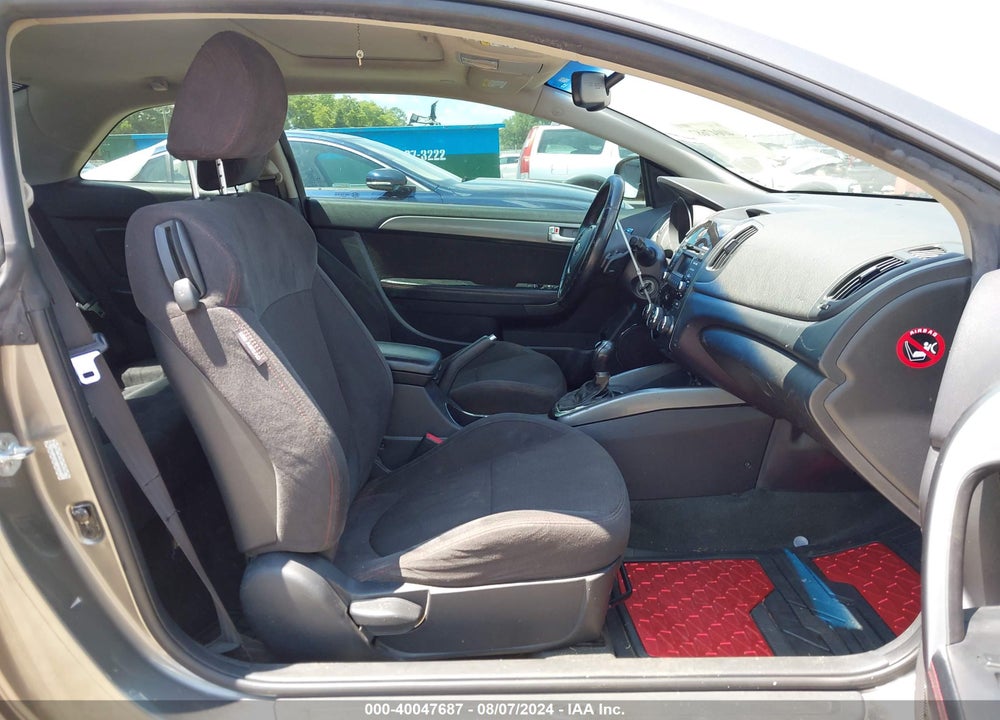 2012 KIA FORTE KOUP SX VIN: KNAFW6A33C5552634