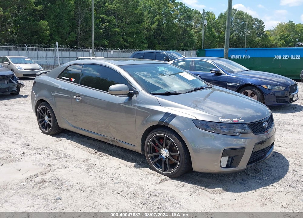 2012 KIA FORTE KOUP SX VIN: KNAFW6A33C5552634