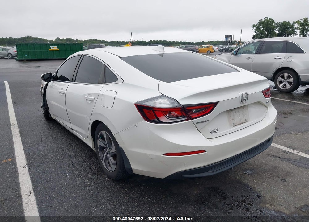 2019 HONDA INSIGHT EX VIN: 19XZE4F53KE005092