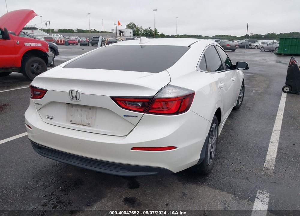 2019 HONDA INSIGHT EX VIN: 19XZE4F53KE005092