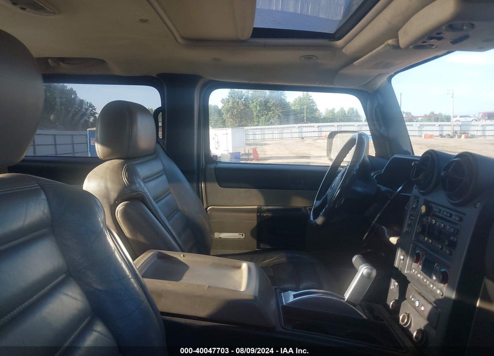 2005 HUMMER H2 SUT VIN: 5GRGN22U75H109185
