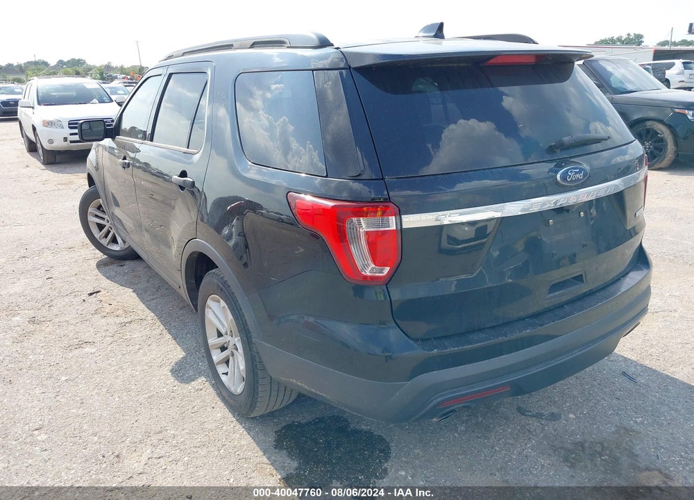 2017 FORD EXPLORER VIN: 1FM5K7BH3HGB78656