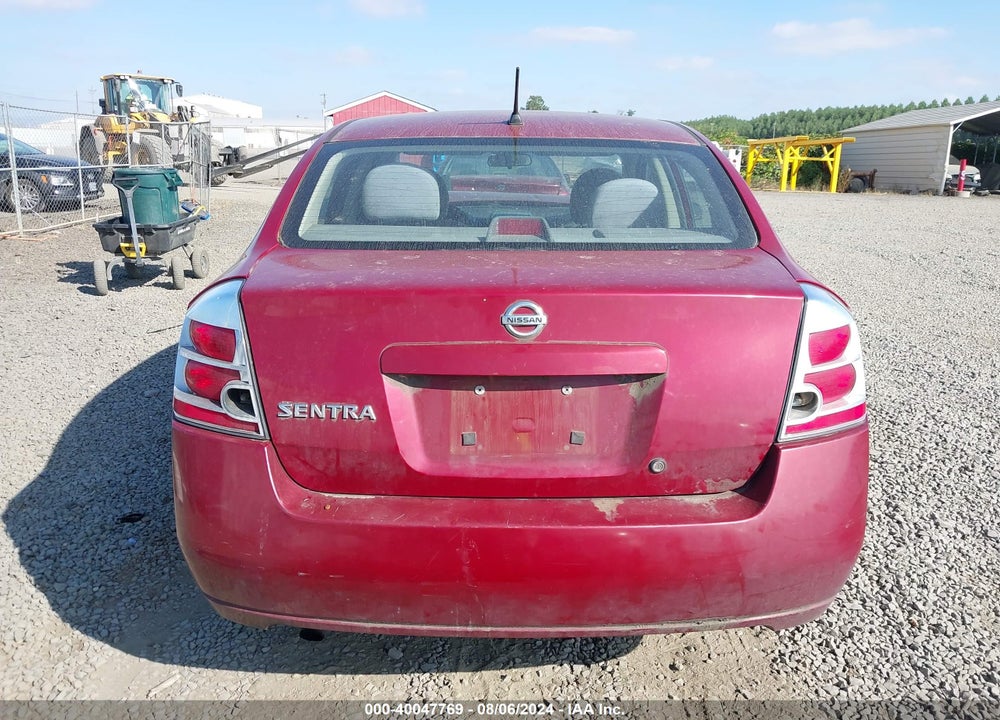 2008 NISSAN SENTRA 2.0 VIN: 3N1AB61E58L675470