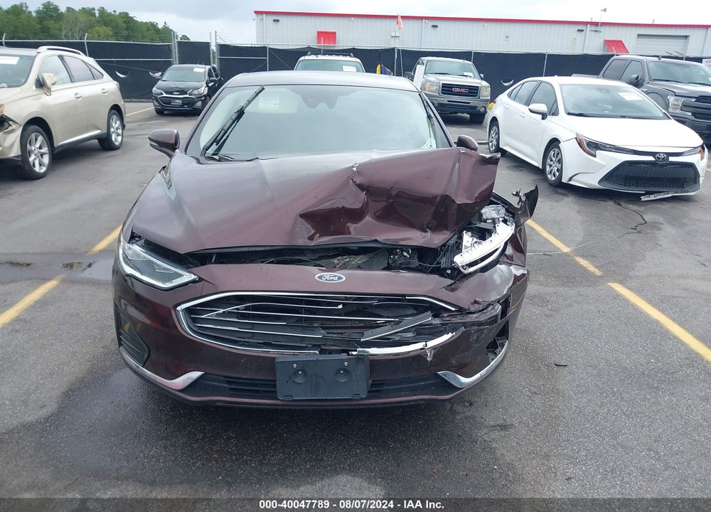 2019 FORD FUSION SEL VIN: 3FA6P0CD9KR224364
