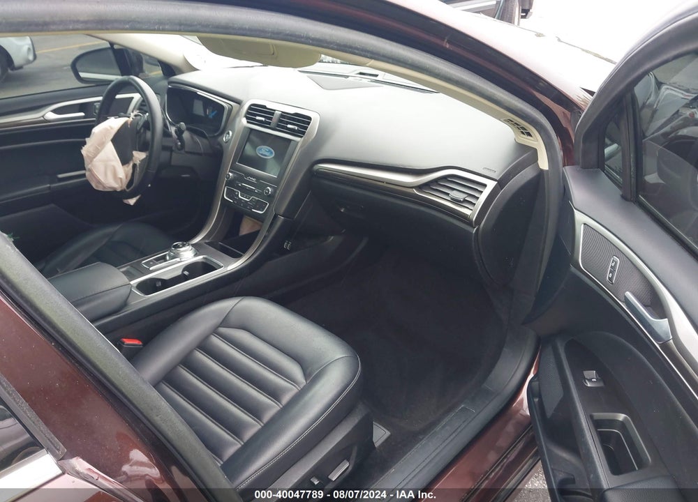 2019 FORD FUSION SEL VIN: 3FA6P0CD9KR224364