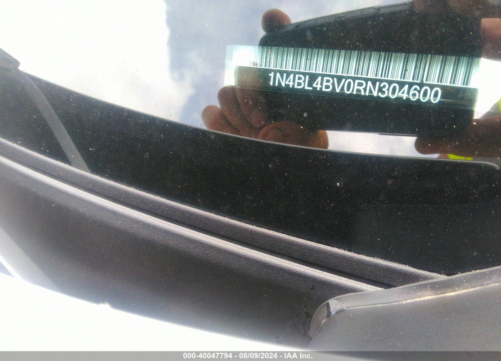 2024 NISSAN ALTIMA S FWD VIN: 1N4BL4BV0RN304600