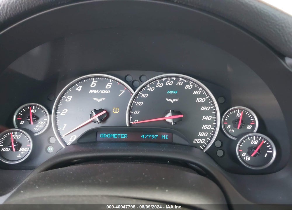 2009 CHEVROLET CORVETTE VIN: 1G1YY26W395105451