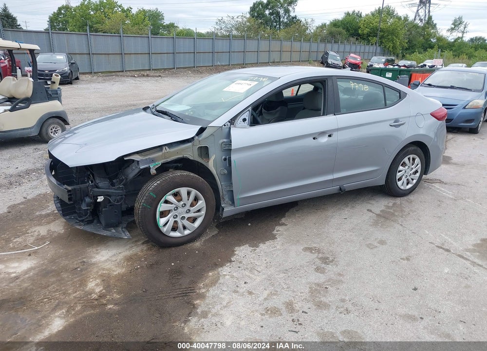2017 HYUNDAI ELANTRA SE VIN: 5NPD74LF5HH177274