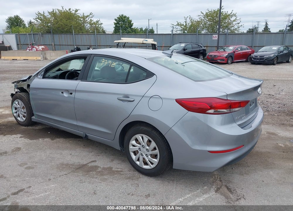 2017 HYUNDAI ELANTRA SE VIN: 5NPD74LF5HH177274