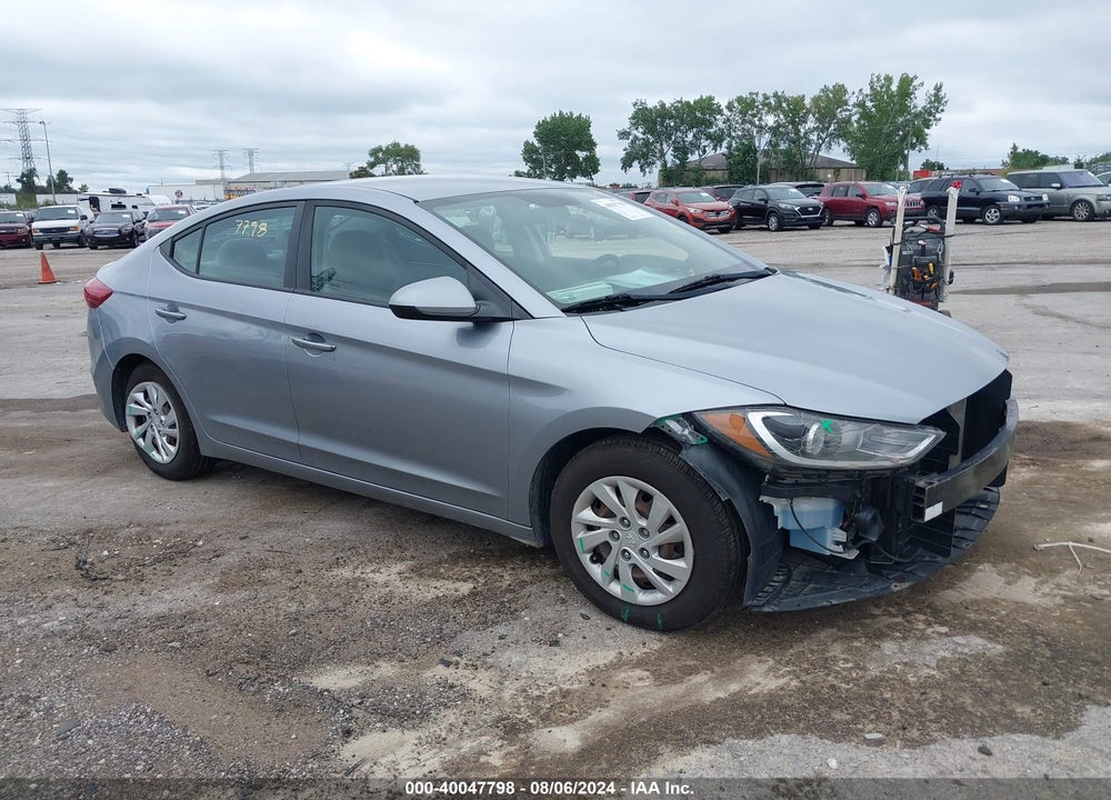 2017 HYUNDAI ELANTRA SE VIN: 5NPD74LF5HH177274