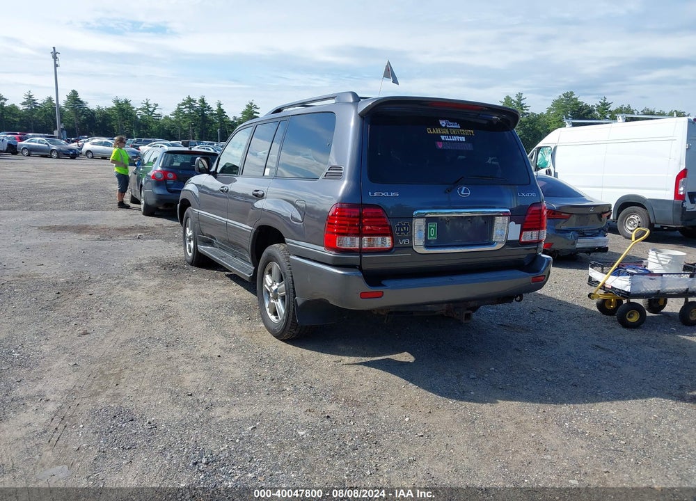 2006 LEXUS LX 470 VIN: JTJHT00WX64007227