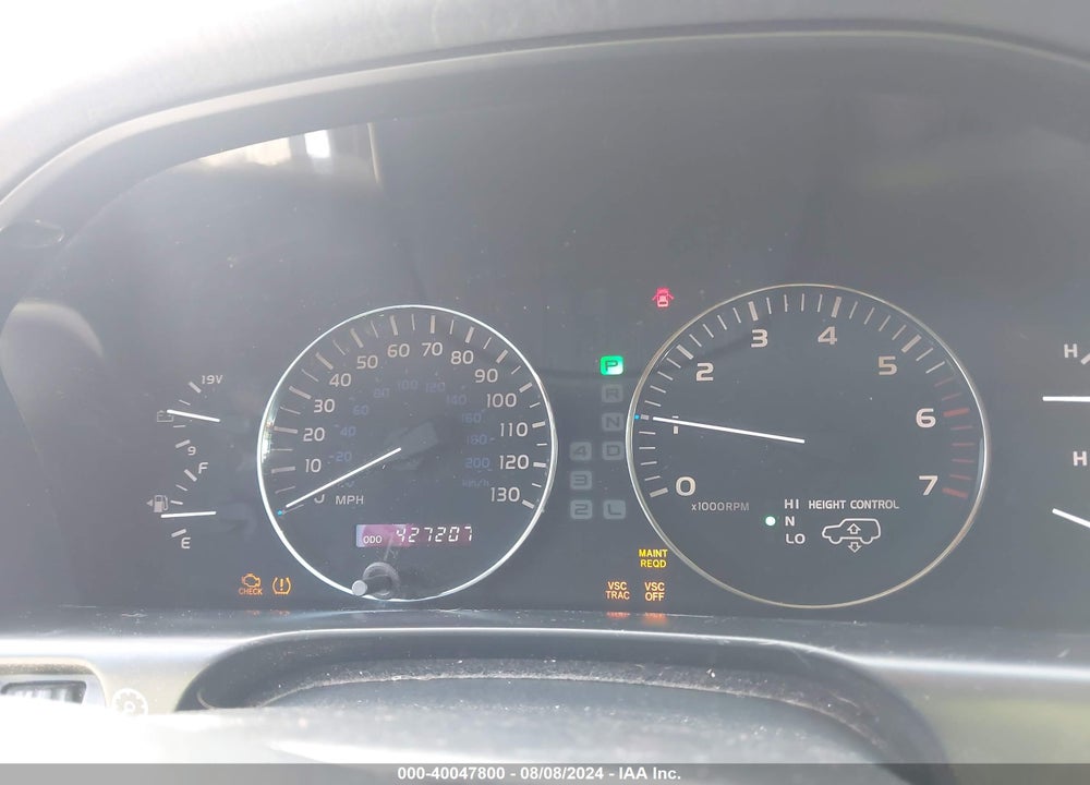 2006 LEXUS LX 470 VIN: JTJHT00WX64007227