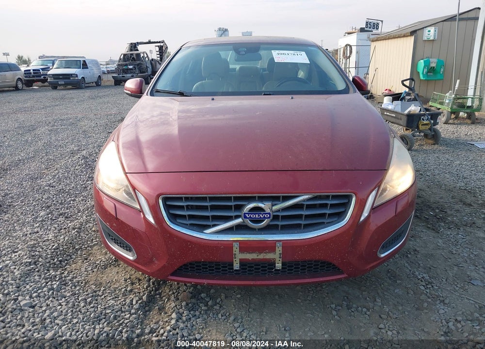 2013 VOLVO S60 T5/T5 PLATINUM/T5 PREMIER/T5 PREMIER PLUS VIN: YV1612FS5D2185310
