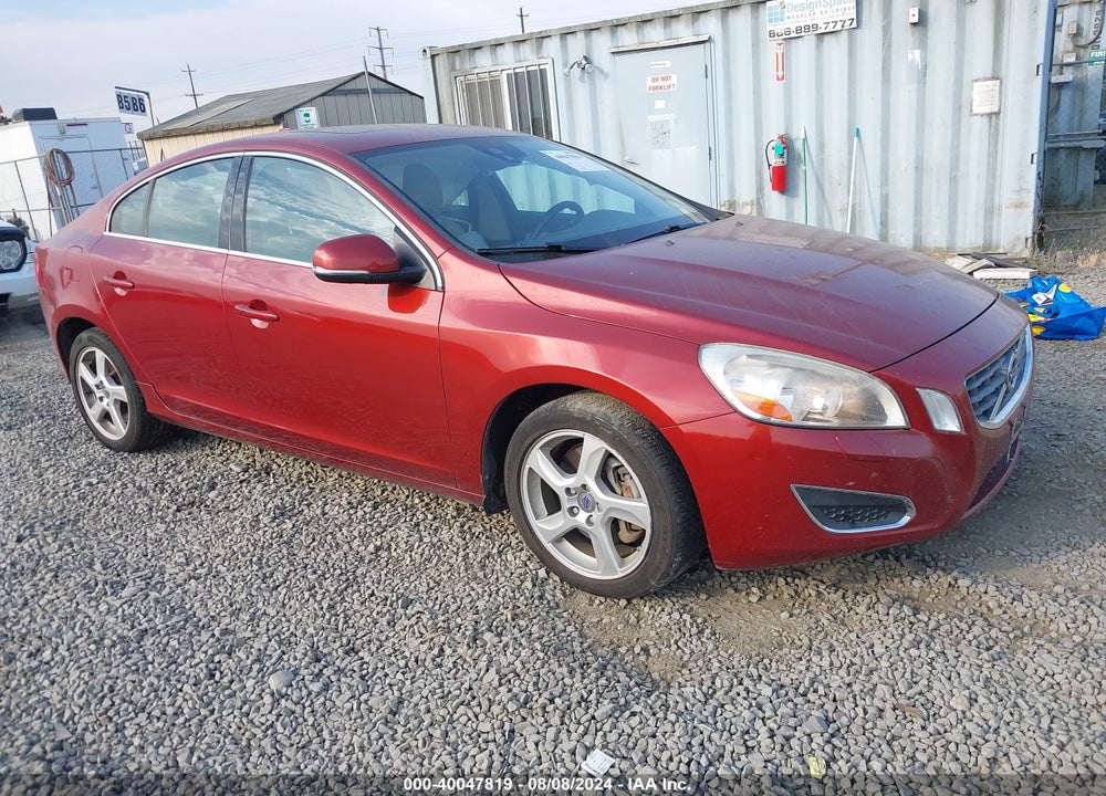 2013 VOLVO S60 T5/T5 PLATINUM/T5 PREMIER/T5 PREMIER PLUS VIN: YV1612FS5D2185310