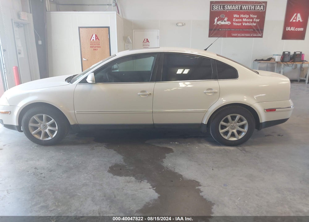 2004 VOLKSWAGEN PASSAT GLS VIN: WVWPD63B34E178271