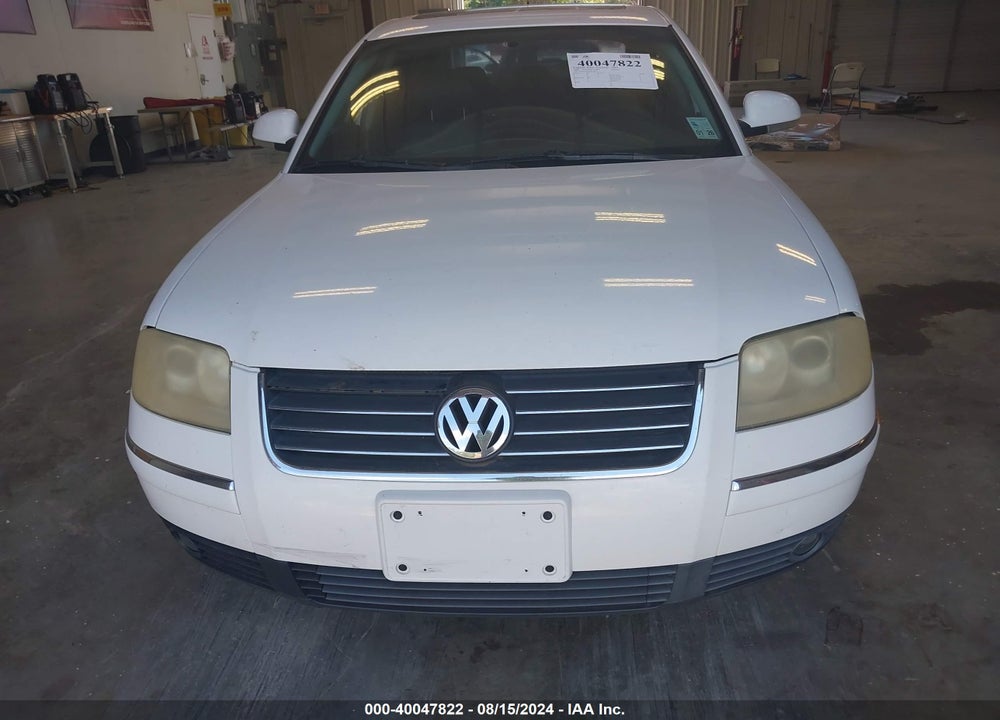 2004 VOLKSWAGEN PASSAT GLS VIN: WVWPD63B34E178271