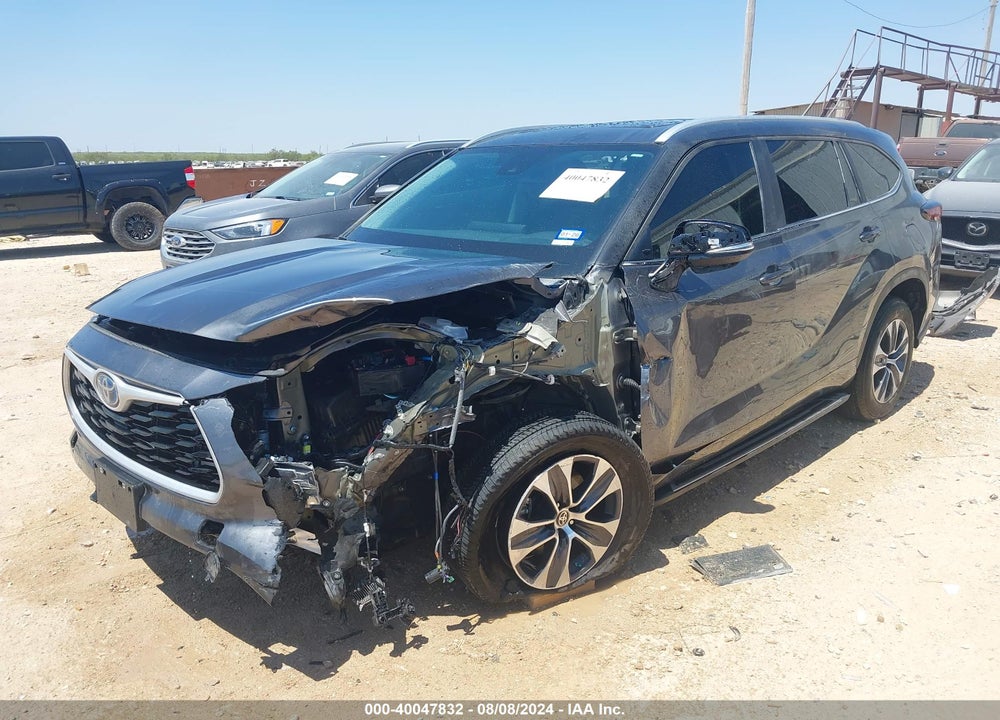 2024 TOYOTA HIGHLANDER HYBRID XLE VIN: 5TDKARAH5RS024822