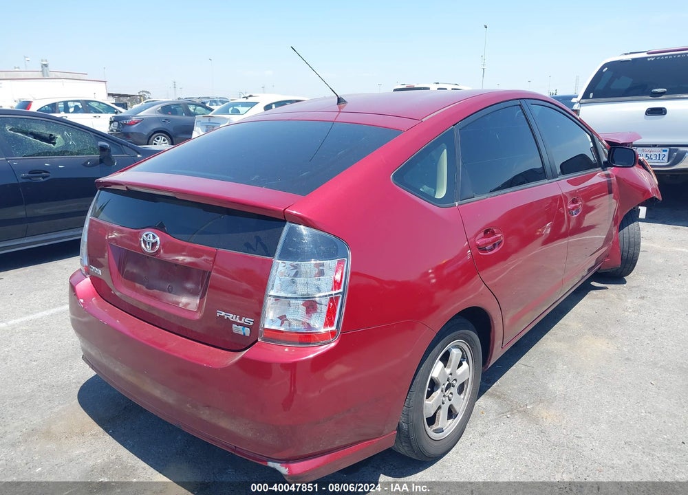 2004 TOYOTA PRIUS VIN: JTDKB22U940060461