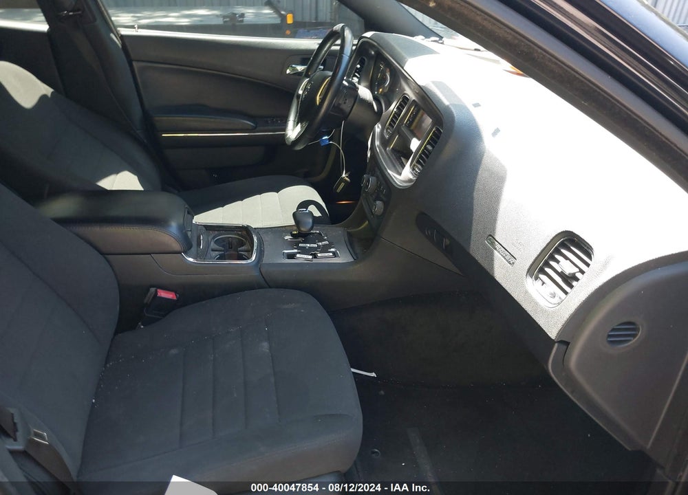 2012 DODGE CHARGER SE VIN: 2C3CDXBG4CH303940
