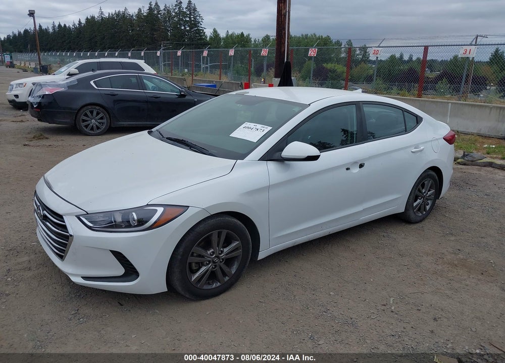 2018 HYUNDAI ELANTRA SEL VIN: 5NPD84LFXJH228254