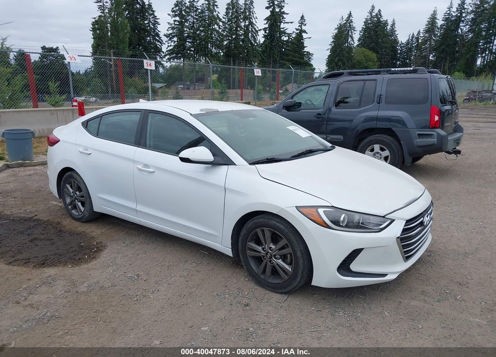 2018 HYUNDAI ELANTRA SEL VIN: 5NPD84LFXJH228254