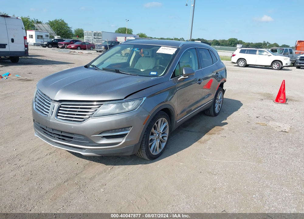 2016 LINCOLN MKC RESERVE VIN: 5LMCJ3C9XGUJ18445