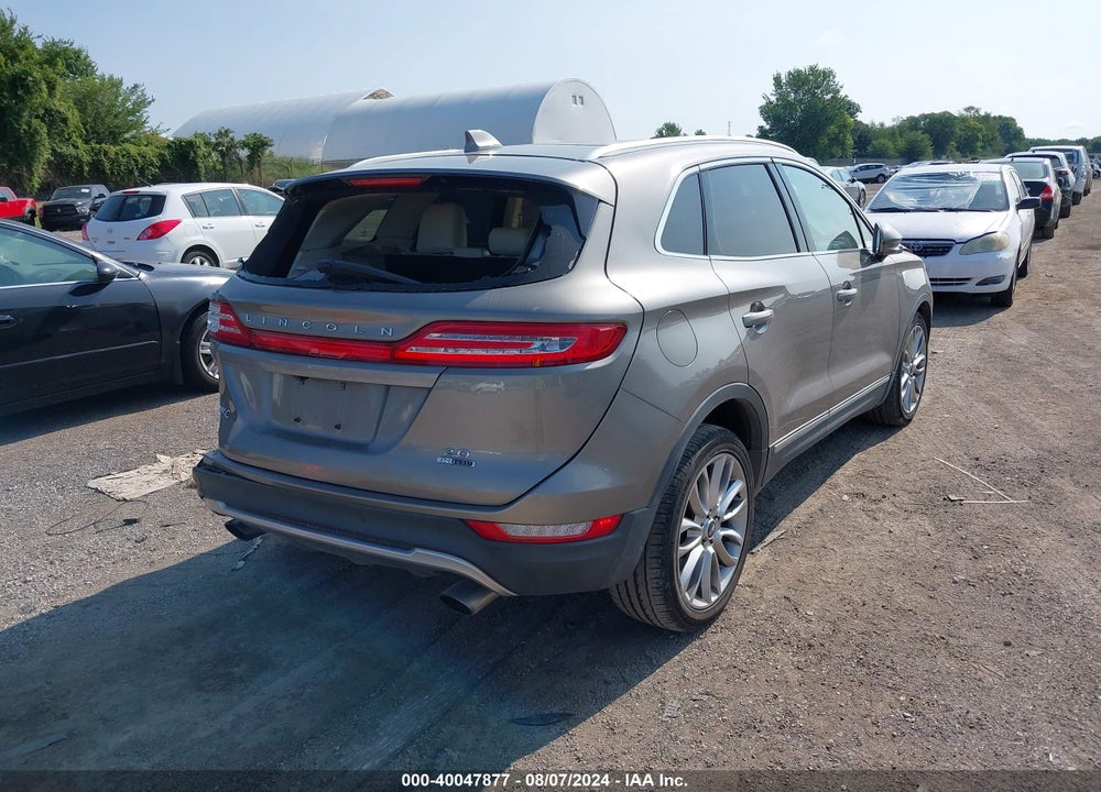 2016 LINCOLN MKC RESERVE VIN: 5LMCJ3C9XGUJ18445