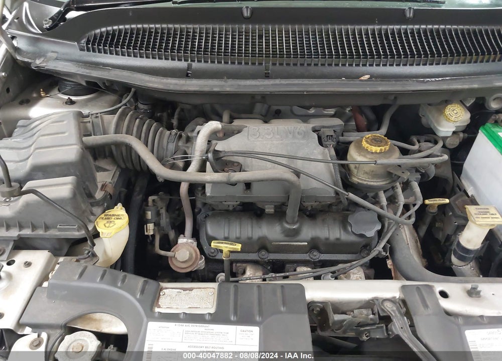 2001 DODGE GRAND CARAVAN SE VIN: 1B4GP24301B252103