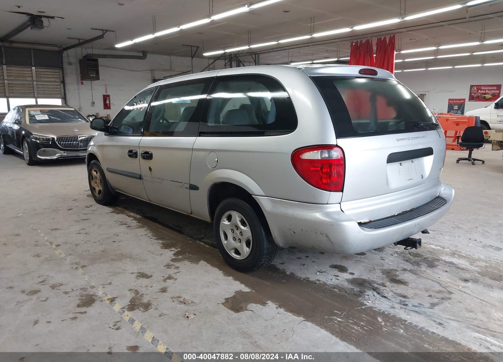 2001 DODGE GRAND CARAVAN SE VIN: 1B4GP24301B252103