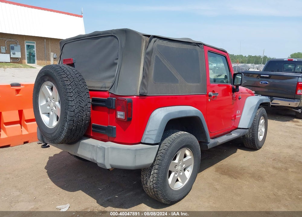 2009 JEEP WRANGLER X VIN: 1J4FA241X9L771240
