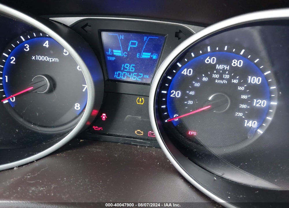 2013 HYUNDAI TUCSON GLS VIN: KM8JUCAC1DU609207