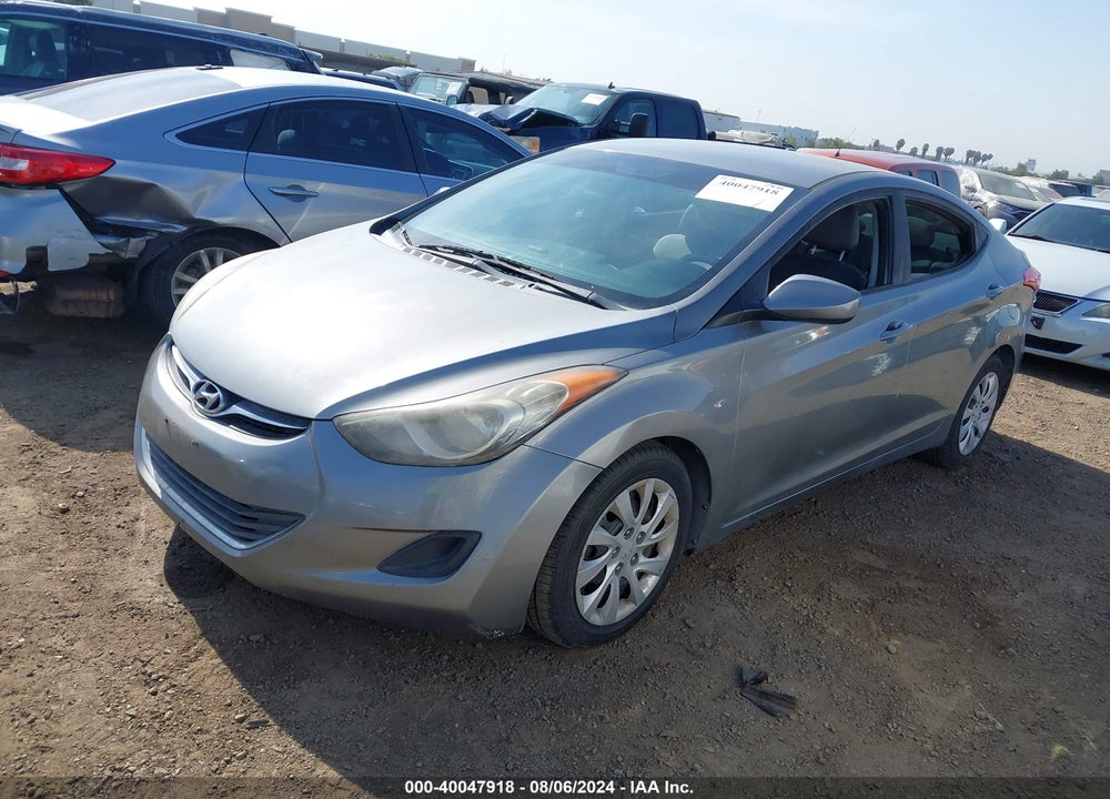 2013 HYUNDAI ELANTRA GLS VIN: 5NPDH4AE3DH230734