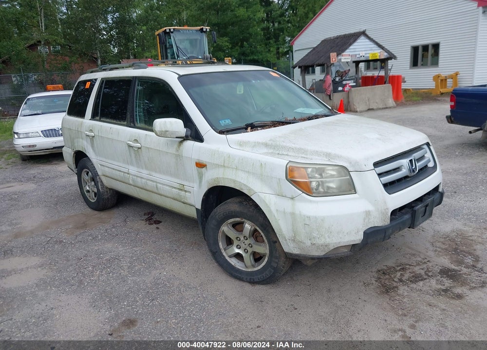 2006 HONDA PILOT EX-L VIN: 2HKYF185X6H540491