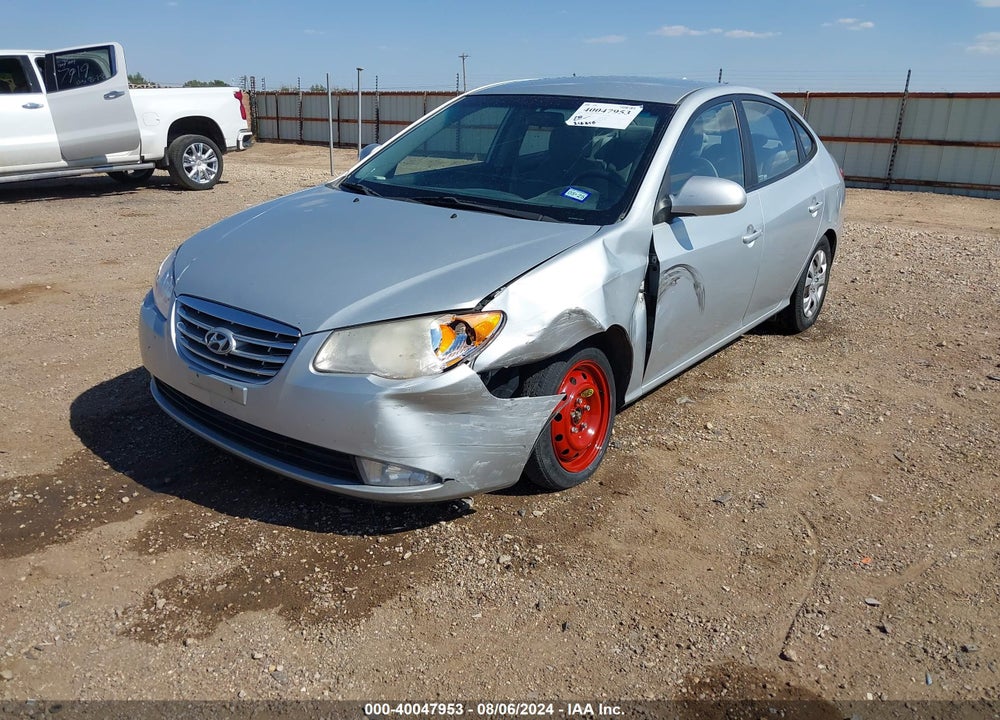 2010 HYUNDAI ELANTRA GLS VIN: KMHDU4AD5AU123894