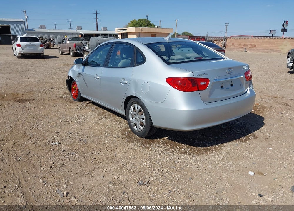 2010 HYUNDAI ELANTRA GLS VIN: KMHDU4AD5AU123894