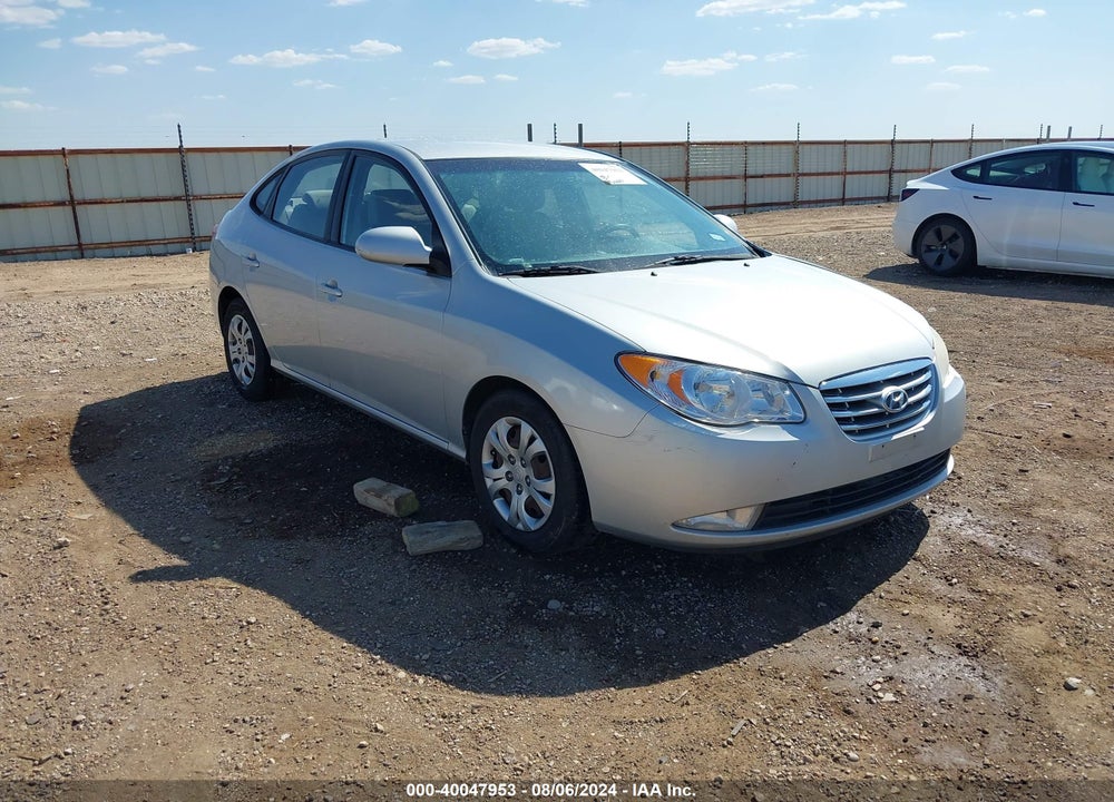 2010 HYUNDAI ELANTRA GLS VIN: KMHDU4AD5AU123894