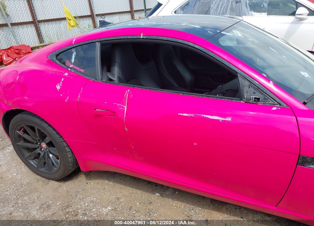 2016 JAGUAR F-TYPE VIN: SAJWA6AT8G8K22673
