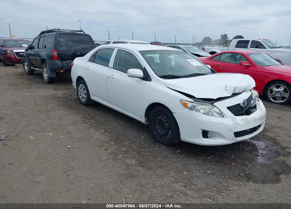 2009 TOYOTA COROLLA LE VIN: 2T1BU40E89C175776