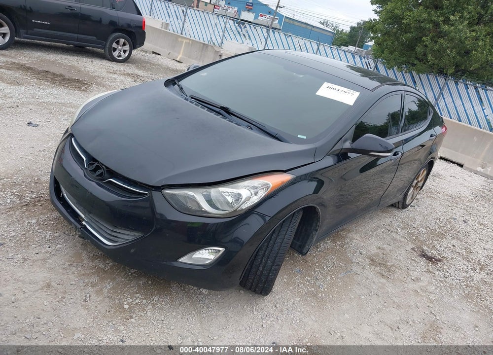 2013 HYUNDAI ELANTRA LIMITED VIN: 5NPDH4AE0DH278210
