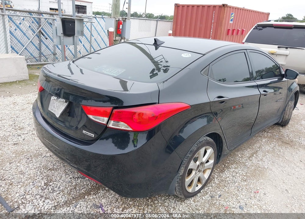 2013 HYUNDAI ELANTRA LIMITED VIN: 5NPDH4AE0DH278210